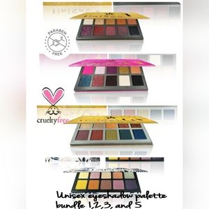 Ccolor Cosmetics, Unisex eyeshadow palette bundle (4 palettes)